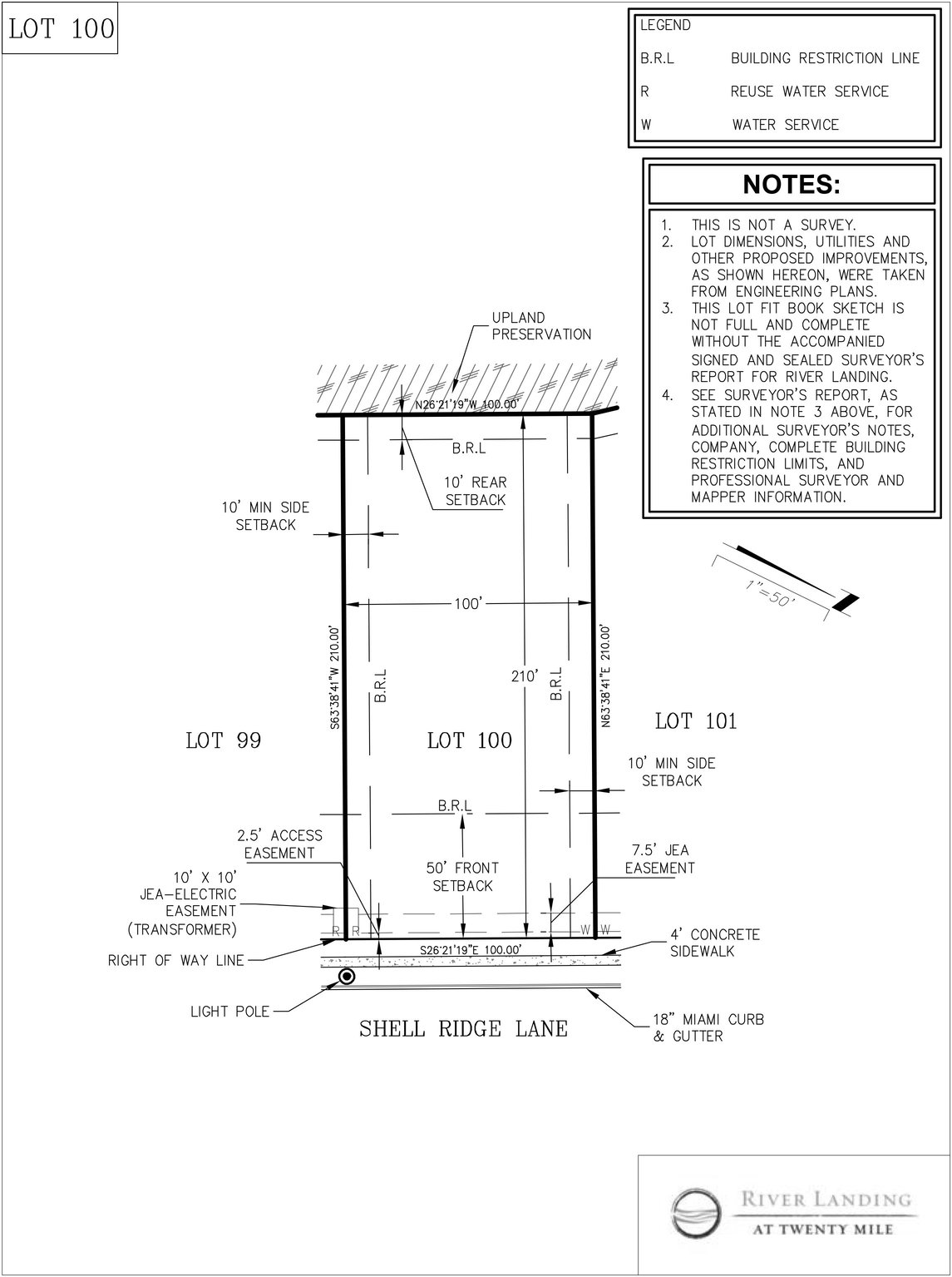 Lot 100 Preserve Homesite River Landing Nocatee